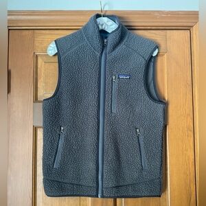 Patagonia Gray Fleece Vest